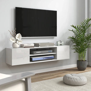 HOMCOM Floating TV Unit for 60