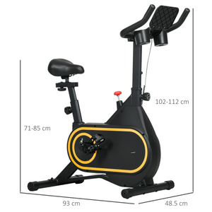 8-Level Resistance Stationary Exercise Bike