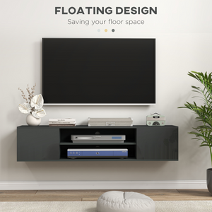 HOMCOM Floating TV Unit for 60