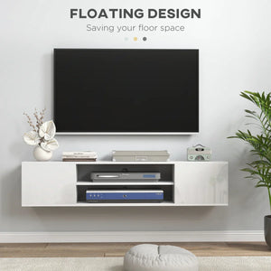 HOMCOM Floating TV Unit for 60