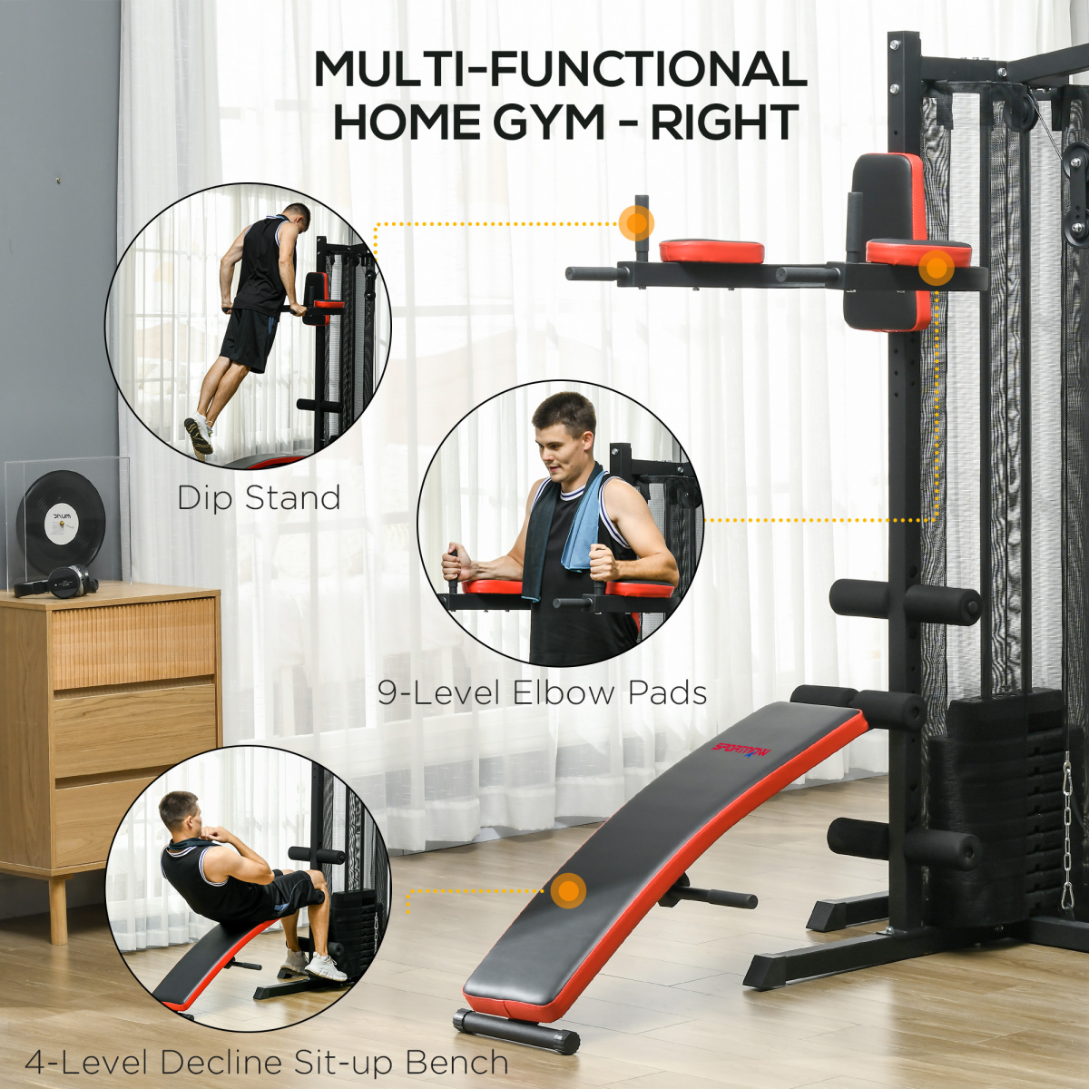 Stenvik Multi-Function Home Gym Station
