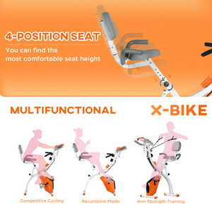 2-IN-1 Foldable Exercise Bike