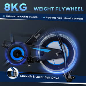 8kg Flywheel Stationary Exercise Bike