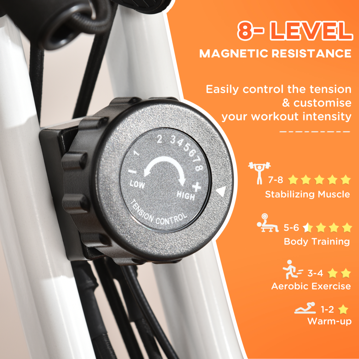 2-IN-1 Foldable Exercise Bike