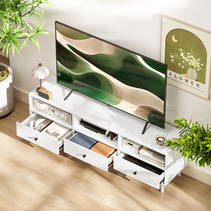 HOMCOM TV Unit, TV Cabinet for up to 75