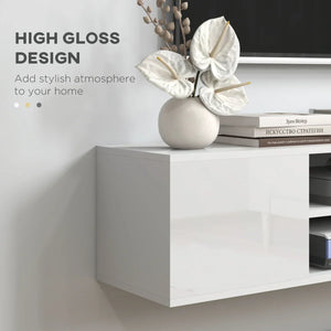 HOMCOM Floating TV Unit for 60