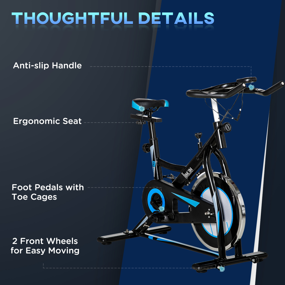 8kg Flywheel Stationary Exercise Bike