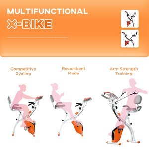 2-IN-1 Foldable Exercise Bike
