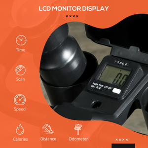 8-Level Resistance Stationary Exercise Bike