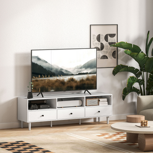 HOMCOM TV Unit, TV Cabinet for up to 75