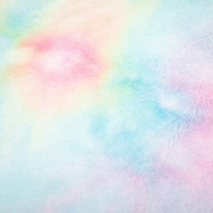 Vinsetto Fluffy Unicorn Office Chair w/ Swivel Wheel, Cute Desk Chair, Rainbow - Bert Joseph 