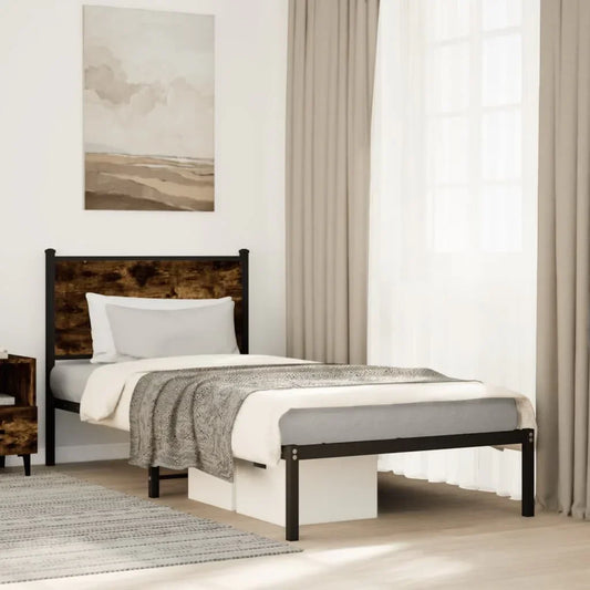 LIDINGÖ Metal Bed Frame, 75x190 cm - Bert Joseph 