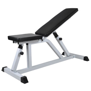 Bergvik Adjustable Weight Bench with Barbell & Dumbbell Set