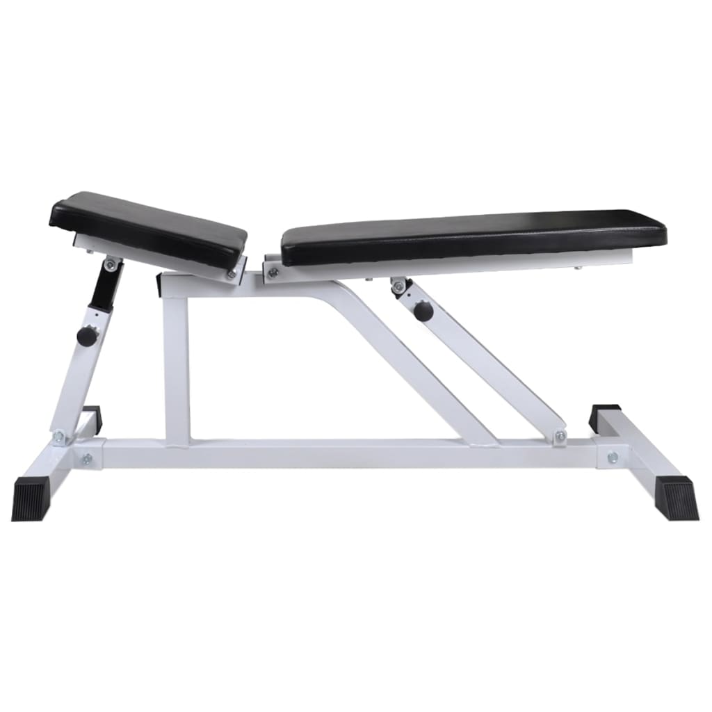 Bergvik Adjustable Weight Bench with Barbell & Dumbbell Set