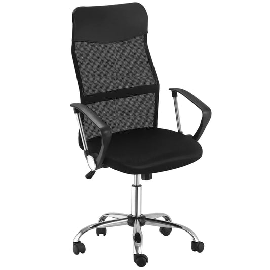 Executive Office Chair High Back Mesh Chair Seat Office Desk Chairs, Black - Bert Joseph 