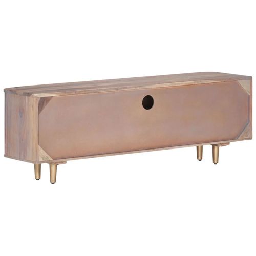 Solid Acacia Wood TV Unit