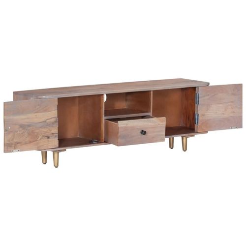 Solid Acacia Wood TV Unit