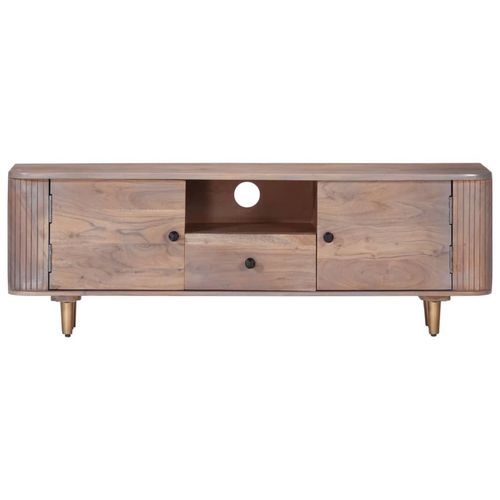 Solid Acacia Wood TV Unit